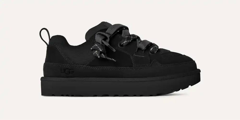NEW UGG women's lo lowmel sneaker in black